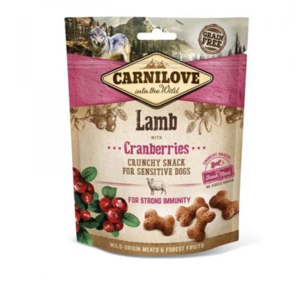 Carnilove Dog Crunchy Snack - Lamm mit Fleisch und roten Cranberries 200g