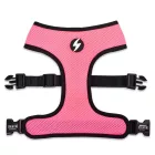Dashi Stripes Pink&Black Doppelseitiges Geschirre