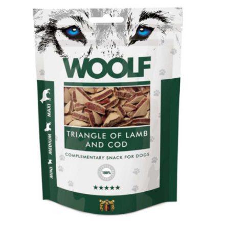 Woolf Lamm und Fisch Dreieck 100g