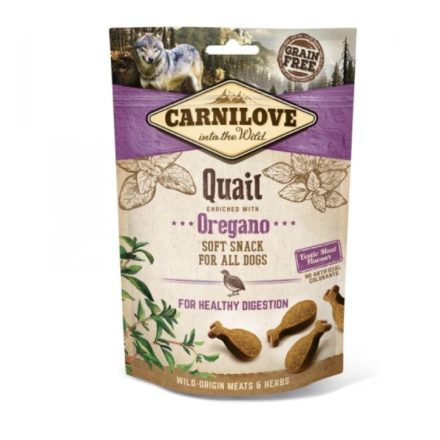 Carnilove Dog Semi Moist Snack- Wachtel mit Oregano 200g