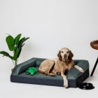 Premium Hundebett Soft Magic Grey