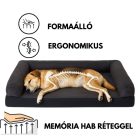 Premium Hundebett Soft Magic Grey