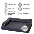 Premium Hundebett Soft Magic Grey