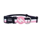 Dashi Stripes Rosa&Schwarzer Kragen
