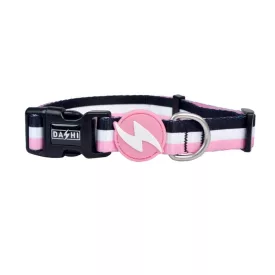 Dashi Stripes Rosa&Schwarzer Kragen