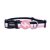 Dashi Stripes Rosa&Schwarzer Kragen