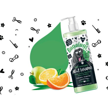 Bugalugs All In 1 Abnutzungskontrolle Hundeshampoo 250 ml
