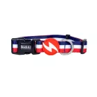 Dashi Stripes Rot&Blau Kragen