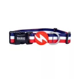 Dashi Stripes Rot&Blau Kragen