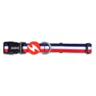 Dashi Stripes Rot&Blau Kragen