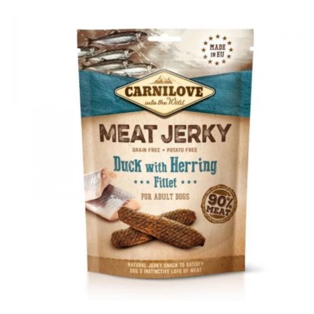 Carnilove Jerky Snack - Ente mit Heringsfilet 100g