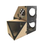 NRCATS Basic PlayCube – Moduláris macskaház (5 részes szett)