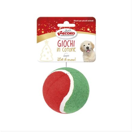 Weihnachten Tennisball rot-grün