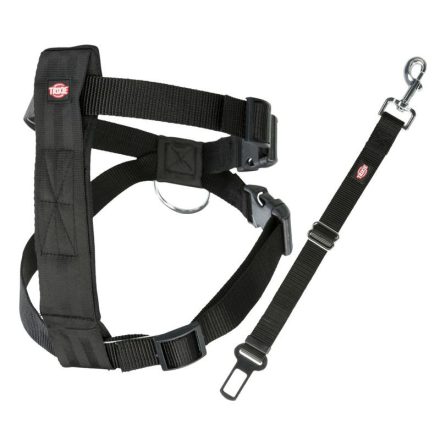 Trixie Auto Sicherheitsgeschirr für Hunde + Leine M 50-70cm