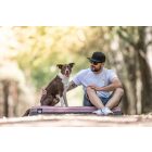 Premium Hundebett Soft Magic Pink L (100x70cm)