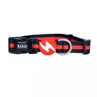 Dashi Stripes Rot&Schwarzer Kragen S (28-42cm)