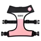 Dashi Stripes  Pink&Black Doppelseitiges Geschirre L (57-77cmx42cm)