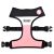 Dashi Stripes Pink&Black Doppelseitiges Geschirre L (57-77cmx42cm)