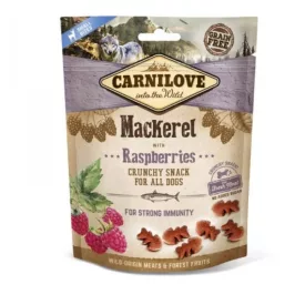   Carnilove Dog Crunchy Snack - Makrele mit Fleisch und Himbeere 200g