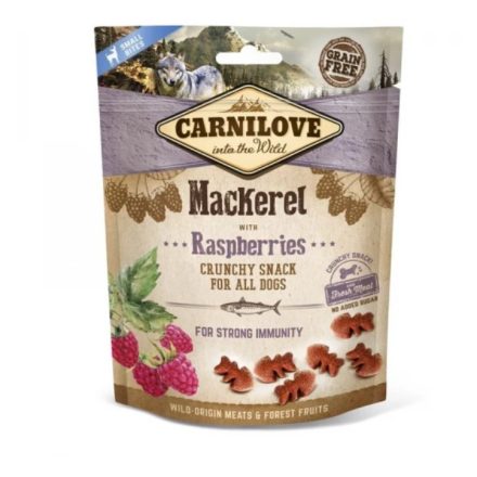 Carnilove Dog Crunchy Snack - Makrele mit Fleisch und Himbeere 200g