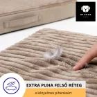 GOMEZ Wasserdichtes Hundebett Zuma Beige