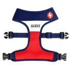 Dashi Stripes Red&Blue Doppelseitiges Geschirre L (57-77cmx42cm)