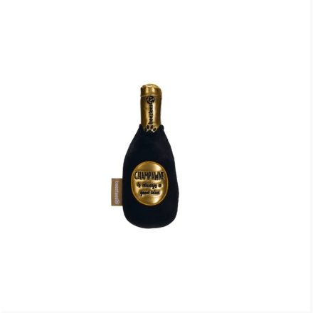 Silvester Hundespielzeug Sektflasche 19 cm