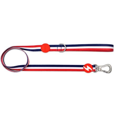 Dashi Stripes Rote&Blaue Leine