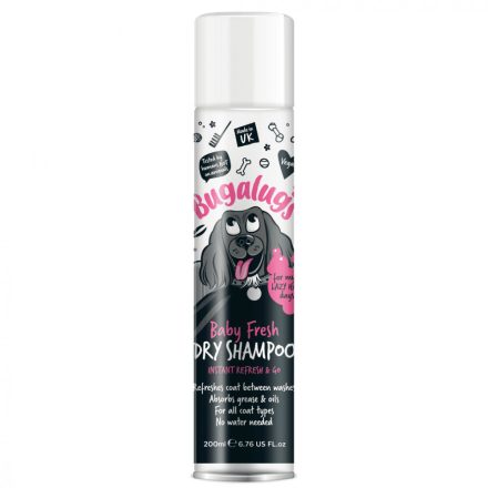 Bugalugs Baby Fresh TROCKENSHAMPOO für Hunde 