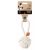 M-PETS Seilball mit Ohren 11cm weiß