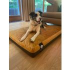 Premium Hundebett Soft Magic Okker