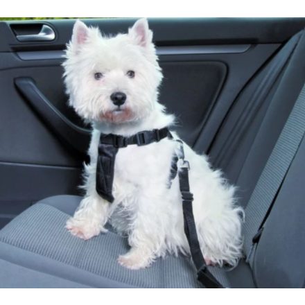 Trixie Sicherheitsgurt Hund S 30-60cm/20mm schwarz