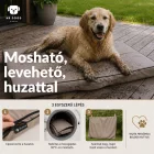 GOMEZ Wasserdichtes Hundebett Zuma Grau
