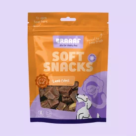   Braaaf bárányhús kockák hallal kutyáknak | Soft Snack, gabonamentes jutalomfalat
