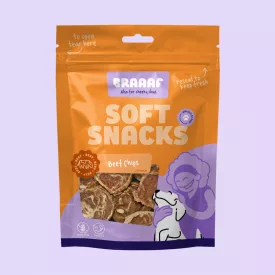   Braaaf marhahús chips kutyáknak | Soft Snack, gabonamentes jutalomfalat