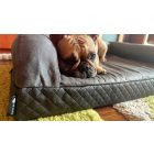 Premium Hundebett Soft Magic Grey