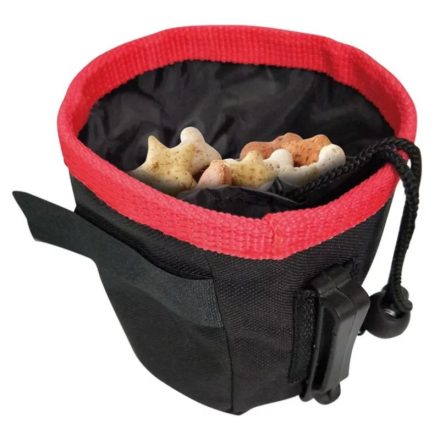 M-PETS Belohnung Wandhalter mit Gürtel 15x12 cm schwarz