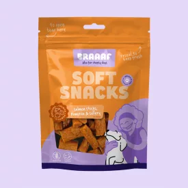  Braaaf lazac stick sütőtökkel és zellerrel | Soft Snack, gabonamentes jutalomfalat