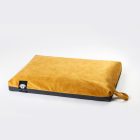 Premium Hundebett Soft Magic Okker XL (120x80cm)