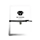 NRDOGS Fußabdruck Armband Schwarz