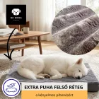 GOMEZ Wasserdichtes Hundebett Zuma Grau