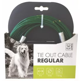   M-PETS Festmacher aus Stahl mit Kunststoffbeschichtung bis 23kg 9mx4mm