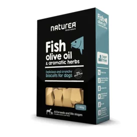 Naturea Fisch-Olivenöl-Kekse mit Kräutern